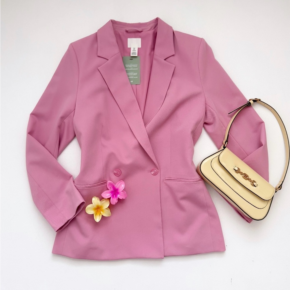H&M BLAZER PINK